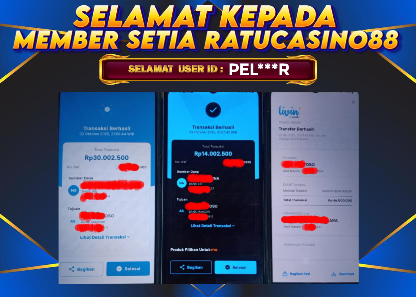 WITHDRAWAL MEMBER 76